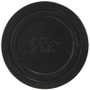 K&N 62-1450 Vent Air Filter / Breather - Non-woven Synthetic, Black Rubber Top/Base, 1-1/2" Clamp-On