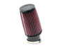 K&N SN-2510 Red Universal Clamp-On Air Filter for Snowmobiles