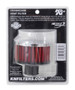 K&N 62-1495 Vent Air Filter / Breather - Non-woven Synthetic, Chrome Top, Rubber Base, 1/2" Screw-In