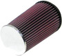 K&N RC-4580 Chrome Top Round Tapered Universal Clamp-On Air Filter
