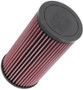 K&N PL-1014 Round Replacement Air Filter for 2014-2026 Polaris Ranger - Red Cotton Gauze, Lifetime Warranty