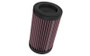 K&N PL-1018 Round Replacement Air Filter for 2000-2007 Victory - Red Cotton Gauze, Lifetime Warranty