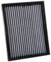 K&N VF2049 Washable Cabin Air Filter for 2015-2026 Ford Ranger