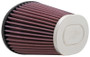 K&N RC-5000 Oval Flange GM TPI Custom Universal Air Filter - Chrome Top