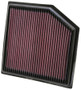 K&N High-Flow Air Filter 33-2452 for 2008-2025 Lexus GS IS RC - Panel Replacement Filter