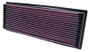 K&N 33-2058 High-Flow Replacement Panel Air Filter for 1994-2011 Dodge Ram Mercedes-Benz - 13.75x5.125 in