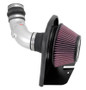 K&N 69-3518TS Typhoon Performance Air Intake System for 2013-2018 Ford Focus - Silver Tube