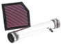 K&N 69-8704TP Typhoon Cold Air Intake System for 2013-2025 Lexus GS350 IS250 IS350 RC350 - Polished Tube, 12.57 HP Gain