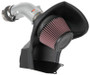 K&N 69-8758TS Typhoon Cold Air Intake System for 2019-2026 Toyota Corolla - Silver Tube, 7.74 HP Gain