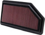 K&N High-Flow Air Filter 33-2461 for 2011-2017 Honda Odyssey - Panel Replacement Filter