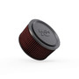 K&N E-0662 Round Replacement Air Filter for 2019-2023 Ford Ranger - Red Cotton Gauze, Lifetime Warranty