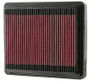 K&N 33-2081 High-Flow Replacement Panel Air Filter for 1986-1989 Porsche 944 - 10x7.625x1.25 in, Cotton Gauze