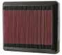 K&N 33-2081 High-Flow Replacement Panel Air Filter for 1986-1989 Porsche 944 - 10x7.625x1.25 in, Cotton Gauze