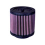 K&N HA-5000 Round Replacement Air Filter for Honda Pioneer Big Red - Red Cotton Gauze, Lifetime Warranty