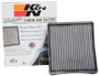 K&N VF2065 Washable Cabin Air Filter for 2016-2026 Jeep Ram 1500