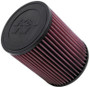 K&N E-0773 Round Replacement Air Filter for 2021-2026 Ford F-250 F-350 Super Duty - Red Cotton Gauze, Lifetime Warranty