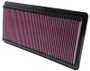 K&N 33-2111 High-Flow Replacement Panel Air Filter for 1996-2004 Chevy Corvette Express GMC Savana - 16.063x8 in