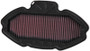 K&N HA-7012 Panel Replacement Air Filter for 2012-2020 Honda CTX700 - Red Cotton Gauze, Lifetime Warranty