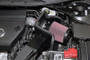 K&N 69-7064TS Typhoon Cold Air Intake System for 2013-2018 Nissan Altima - Silver Tube, 7.75 HP Gain