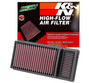 K&N High-Flow Air Filter 33-5010 for 2011-2016 Ford F-250 F-350 Super Duty - Panel Replacement Filter