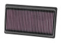 K&N High-Flow Air Filter 33-5014 for 2014-2022 Nissan Rogue - Panel Replacement Filter