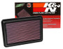 K&N High-Flow Air Filter 33-5016 for 2014-2022 Nissan Qashqai Rogue X-Trail - Panel Replacement Filter