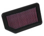 K&N High-Flow Air Filter 33-3030 - Panel Replacement Filter