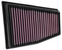 K&N High-Flow Air Filter 33-3031 - Panel Replacement Filter
