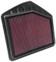 K&N High-Flow Air Filter 33-5021 for 2015-2022 Genesis G80 G90 Kia K900 Left Side - Panel Replacement Filter