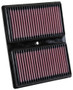 K&N High-Flow Air Filter 33-3037 - Panel Replacement Filter