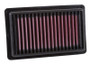 K&N High-Flow Air Filter 33-3043 - Panel Replacement Filter