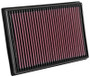 K&N High-Flow Air Filter 33-3045 - Panel Replacement Filter