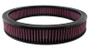 K&N E-3740 Round Replacement Air Filter for 1979-1980 Peugeot 604 - Red Cotton Gauze, Lifetime Warranty