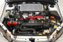 K&N 69-8005TWR Typhoon Cold Air Intake System for 2008-2014 Subaru Impreza WRX / STI - Wrinkle Red Tube, 17.52 HP Gain