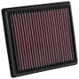K&N High-Flow Air Filter 33-3060 - Panel Replacement Filter