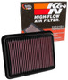 K&N High-Flow Air Filter 33-3062 - Panel Replacement Filter