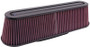 K&N RP-5161 Universal Round Tapered Air Filter with Carbon Fiber Top