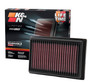 K&N High-Flow Air Filter 33-2485 for 2012-2026 Toyota Corolla Prius - Panel Replacement Filter
