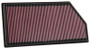 K&N High-Flow Air Filter 33-3068 - Panel Replacement Filter