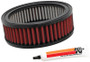K&N E-4665 Replacement Industrial Air Filter - Dryflow Synthetic, Oil-Free, Includes Grease