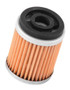 K&N KN-143 Premium Cartridge Oil Filter - High Flow Synthetic Media, 1 Year Warranty