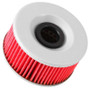 K&N KN-144 Premium Cartridge Oil Filter - High Flow Synthetic Media, 1 Year Warranty