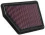 K&N High-Flow Air Filter 33-5045 for 2016-2026 Honda Civic HR-V - Trapezoidal Replacement Filter