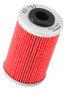 K&N KN-155 Premium Cartridge Oil Filter - High Flow Synthetic Media, 1 Year Warranty