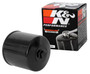 K&N KN-163 Spin-On Oil Filter with 17mm Nut - High Flow Media, 1 Year Warranty