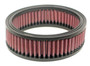 K&N E-3212 Round Replacement Air Filter for Harley-Davidson - Red Cotton Gauze, Lifetime Warranty