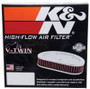 K&N E-3333 Unique Replacement Air Filter for Harley-Davidson RK Series - Red Cotton Gauze, Lifetime Warranty