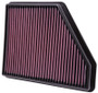K&N High-Flow Air Filter 33-2434 for 2010-2015 Chevrolet Camaro - Panel Replacement Filter