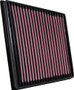 K&N High-Flow Air Filter 33-3074 - Panel Replacement Filter