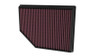 K&N High-Flow Air Filter 33-5132 for 2022-2026 Ford Bronco Ranger - Panel Replacement Filter